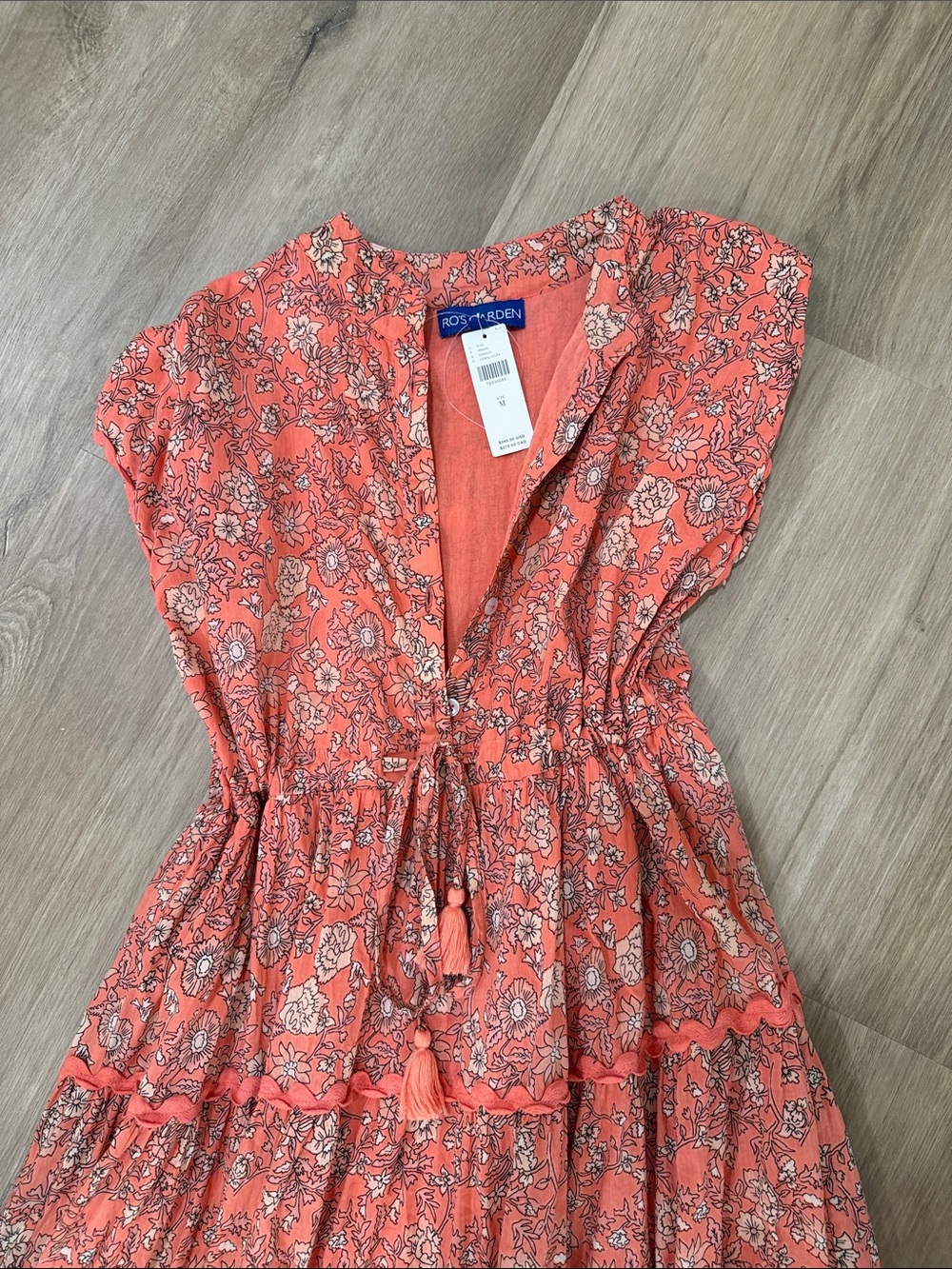 Ro’s Garden Tiered Midi Dress